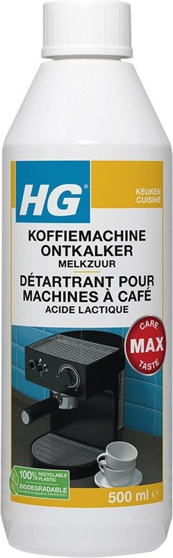 HG - Koffiemachine Ontkalker - 500ml - Melkzuur
