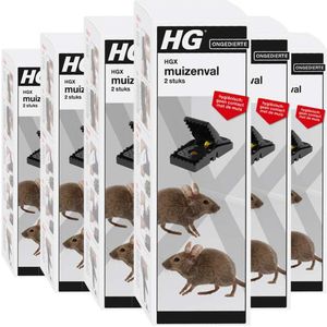 HGX - Muizenval - 2 Stuks - Hygiënisch - Herbruikbaar