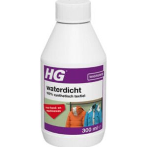 HG - Waterdicht - Wasmiddel - 100% Synthetisch Textiel