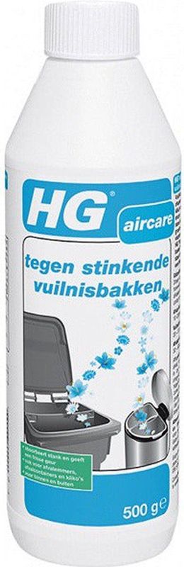 HG tegen stinkende vuilnisbakken | 500 gram (Voor binnen en buiten)