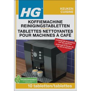 HG koffiemachine reinigingstabletten 1st