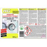 HG - Tegen Stinkende Wasmachines - Wasmiddel - 550gr