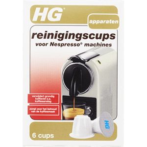 HG Reinigingscups V. Nespresso
