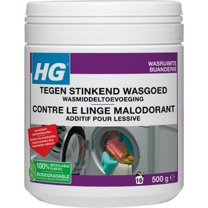 HG tegen stinkend wasgoed wasmiddeltoevoeging 500gr