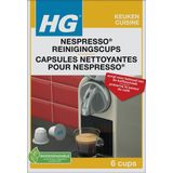 HG reinigingscups voor Nespresso machines