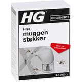 HG - HGX - Muggenstekker - 45ml - Reukloze Damp