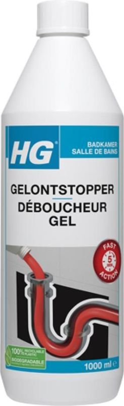 HG - Gelontstopper - 1L - Vloeibare Ontstoppergel