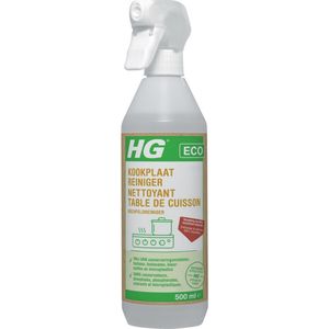 HG ECO Kookplaatreiniger, Inductie Kookplaatreiniger, Niet-Giftig, Keuken Ontvetter Spray & Kookplaatreiniger, Milieubewuste HG Reinigingsproducten voor Keuken - 500ml (687050100)