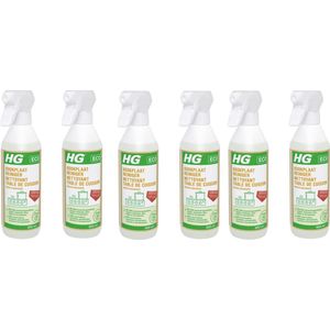 6x HG Eco Kookplaatreiniger 500 ml