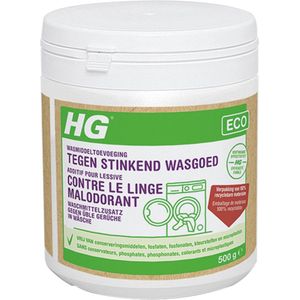 HG - ECO - Wasmiddeltoevoeging - Tegen Stinkend Wasgoed - 500 g