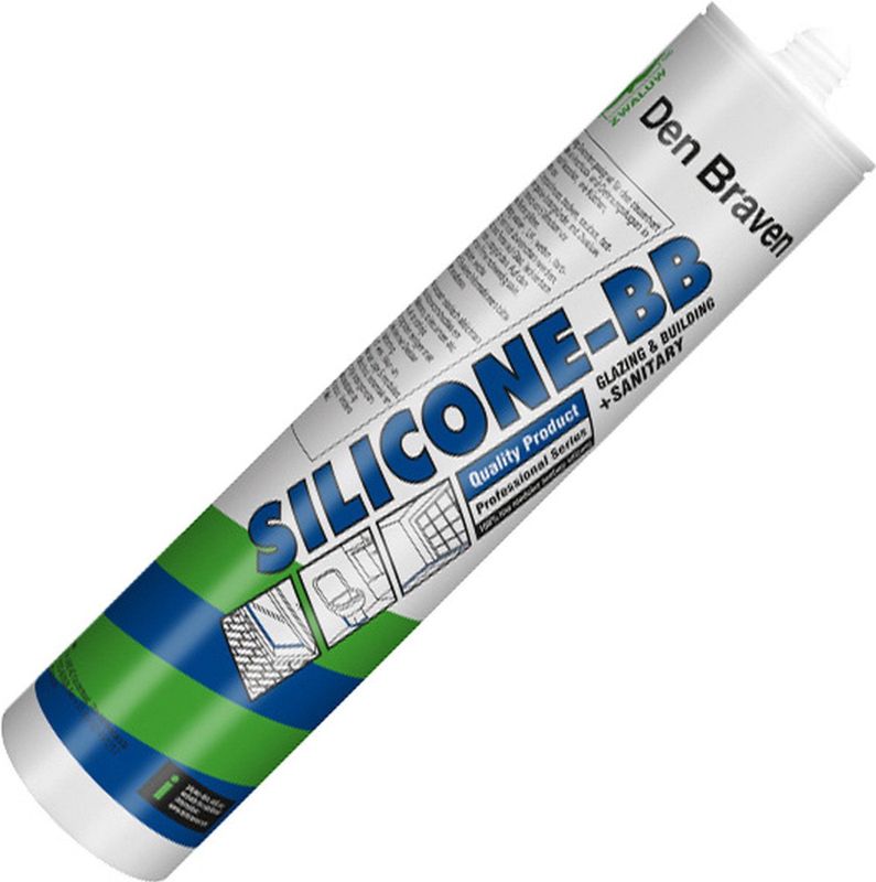 Den Braven - Zwaluw Silicone-BB - Kit - Wit - 310ml