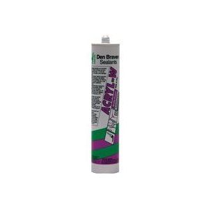Den Braven Acryl-W Acrylaatkit Kleur: Zwart