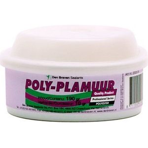 Zwaluw - Den Braven Plamuur - 0.2kg - Polyesterhars - Sneluithardend