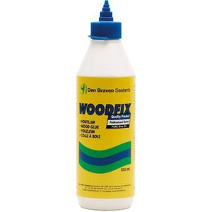 Den Braven Zwaluw Woodfix D3 750 ml houtlijm - vloeibare witte dispersie houtlijm
