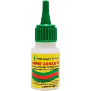 Secondenlijm Super Adhesive 20G Flacon