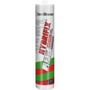 den braven zwaluw hybrifix wit 290ml