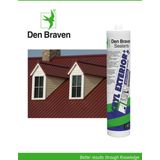 Zwaluw Den Braven 10685001 Acryl Exterior+ Acrylaatkit - Grijs - 310ml