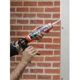 Zwaluw Den Braven 10685001 Acryl Exterior+ Acrylaatkit - Grijs - 310ml