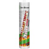 Den Braven Zwaluw Fire Sealant 1200C 310 ml Zwart - Hittebestendige Pasta