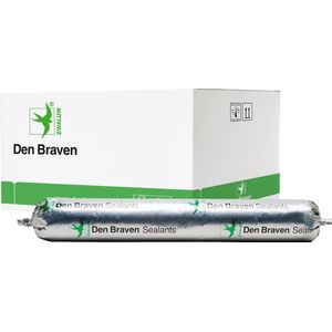 Zwaluw Den Braven 10870600 Hybriseal 2PS Beglazingskit - Wit - 600ml