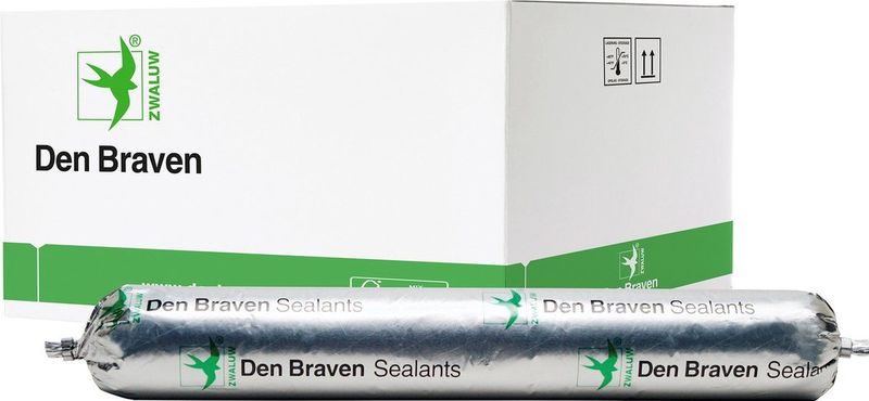 Zwaluw Den Braven 10870600 Hybriseal 2PS Beglazingskit - Wit - 600ml