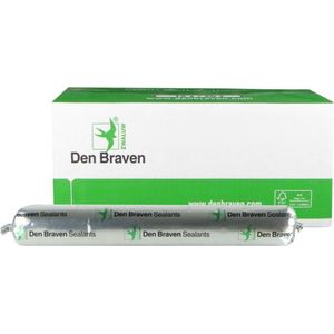 Den Braven Zwaluw Hybriseal 2PS - Grijs Worst 600 ml - Kitten