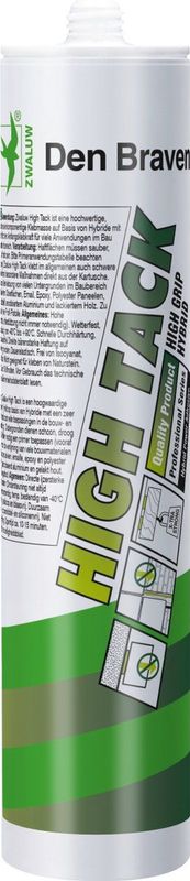 Zwaluw - High Tack - Lijmkit - Zwart - 290ml