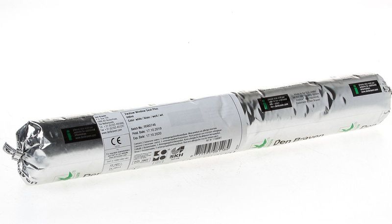 Den Braven - Zwaluw - Beglazingskit - Wit - Siliconenkit - 600ml