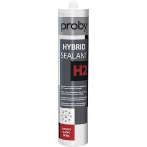 Proby beglazingskit H2 grijs 290ml