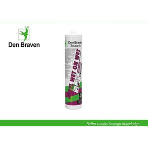 Den Braven Acryl Kit Wet On Wet Koker 310 ml -kleur Wit