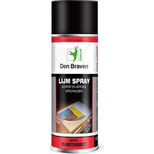 Den Braven - Zwaluw Lijm Spray - 400Ml - Voor Kleine Plak- en Kleefproblemen