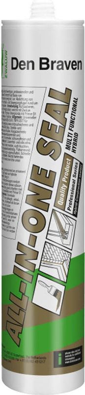 Den Braven - Zwaluw All In One Seal - 290Ml - Zwart - Afdichtingskit