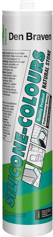 Den Braven - Zwaluw Siliconenkit - Wit - 310Ml