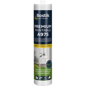 Bostik A975 Premium Paintable 310ml Wit