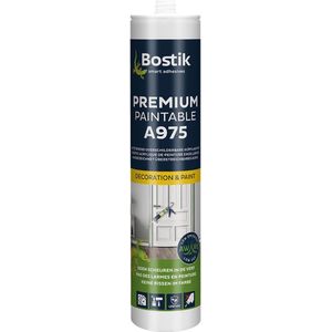 Bostik Premium A975 acrylaatkit anti-crack Wit 310ml