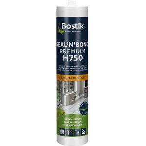 Bostik H750 Seal'N'Bond Premium Afdichtingslijm/Kit - Grijs - 290ml