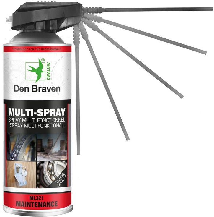 Den Braven Multispray Zwaluw - 400 ml - Anti Corrosie
