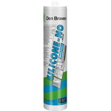 Den Braven - Zwaluw Silicone NO - Zilvergrijs - 1 Stuk