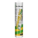 Zwaluw Beglazingskit Windowseal P Bruin (310ml)