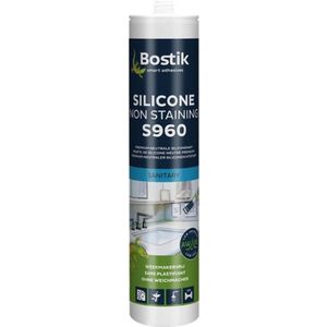 Bostik - S960 - Siliconenkit - Zwart - Koker 310 ml