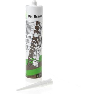 Den Braven Hybrifix 302 Wit 290 ML - Koker
