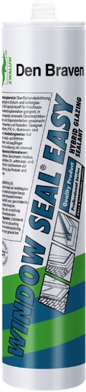 Den Braven - Zwaluw Window Seal Easy - Puur Wit - 290 ML - Kit