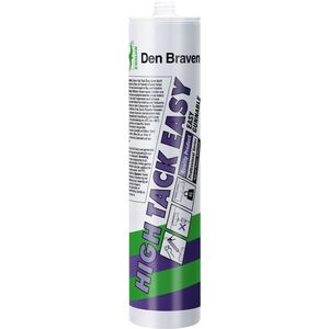 Den Braven - Zwaluw High Tack Easy - Lijm - Zwart - 290 ml