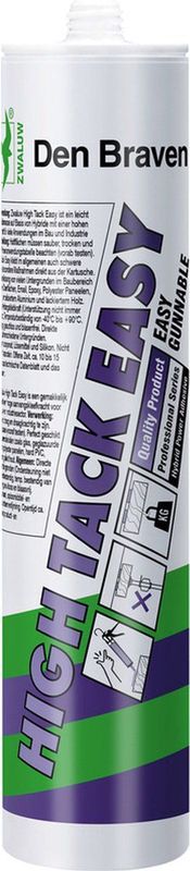 Den Braven - Zwaluw High Tack Easy - Lijm - Zwart - 290 ml