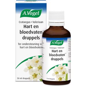 A.Vogel Crataegus + Valeriaan Hart en bloedvaten - druppels