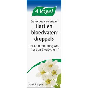 A.Vogel Crataegus + Valeriaan Hart en bloedvaten - druppels