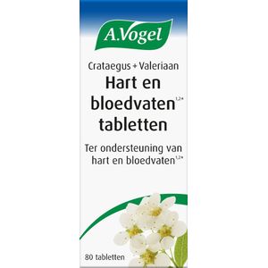 A.Vogel Crataegus + Valeriaan Hart en Bloedvaten - Tabletten