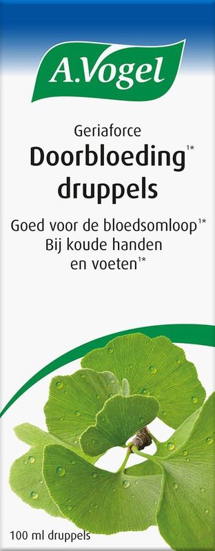 A.Vogel - Geriaforce Doorbloeding - Druppels - Ginkgo Biloba
