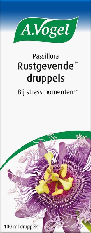 A.Vogel Passiflora Rustgevende druppels - Passiebloem helpt bij stressmomenten.* - 100 ml