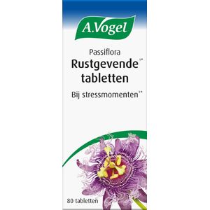 A.Vogel Passiflora Rustgevende tabletten - Passiebloem helpt bij stressmomenten.* - 80 st